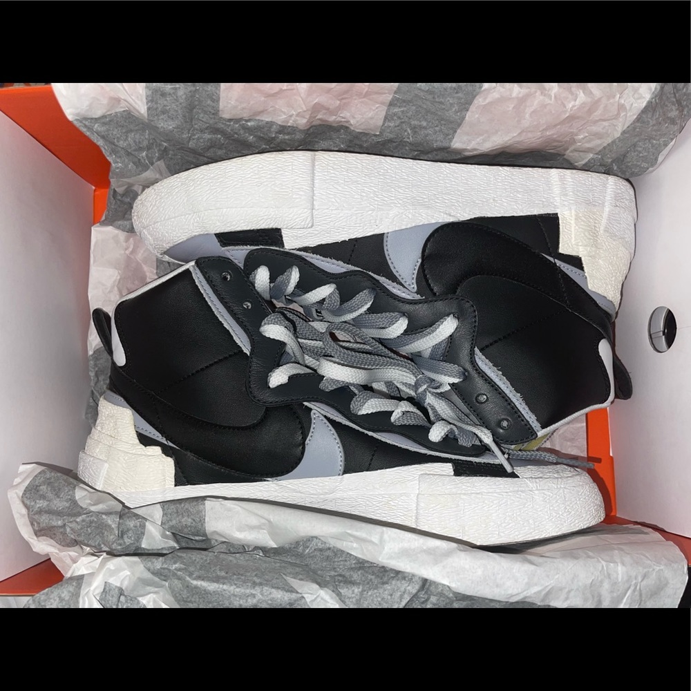 Sacai x Nike Blazer Mid “Black Grey”